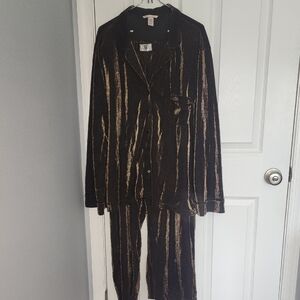Victoria's Secret Brown Matalic Lounge Set